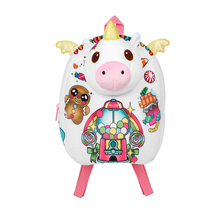 Candy the Unicorn Backpack - Ghost and Darkness