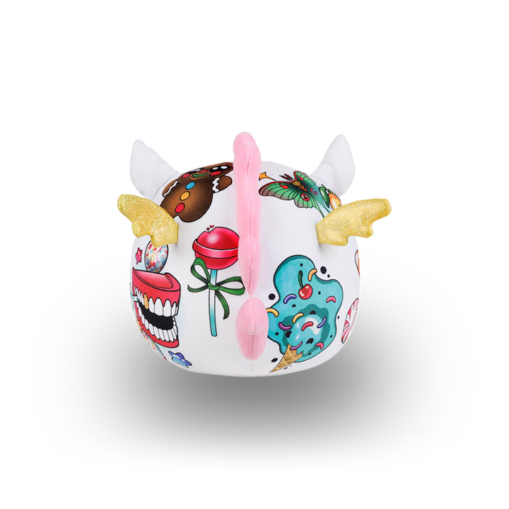 Candy the Unicorn Tater Plush - Ghost and Darkness