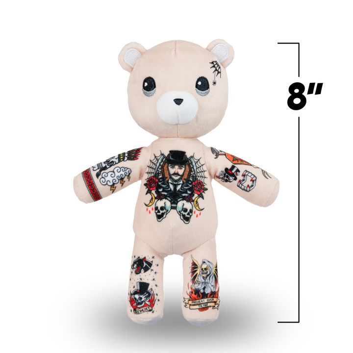 Theodore the Bear 8-inch Sprout Plushie - Ghost and Darkness