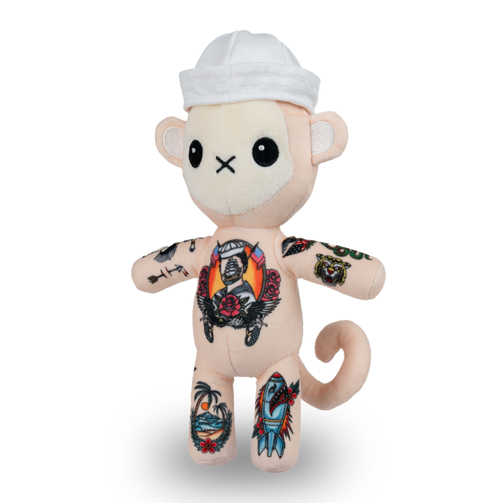 Buddy the Monkey 8-inch Sprout Plushie - Ghost and Darkness