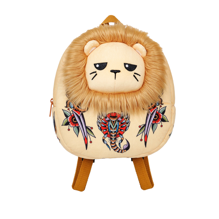 Samuele the Lion Backpack - Ghost and Darkness
