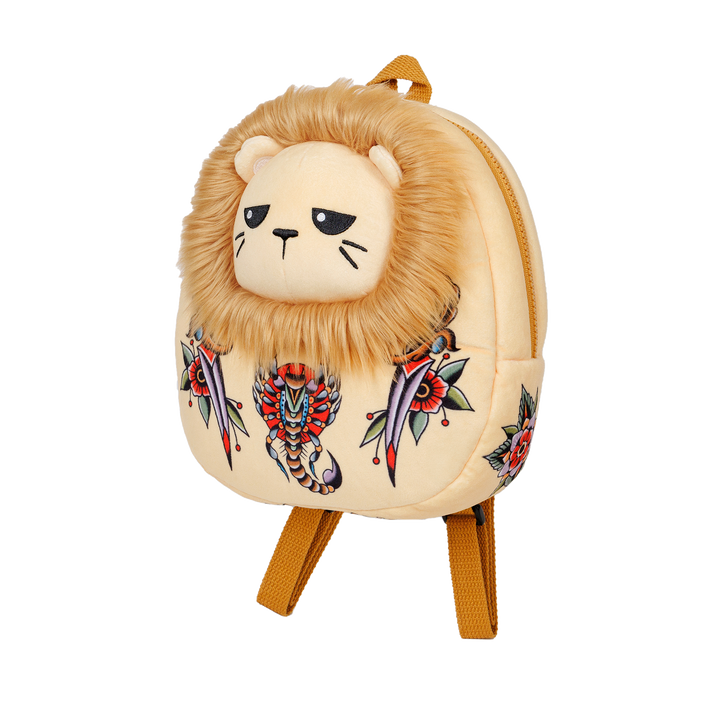 Samuele the Lion Backpack - Ghost and Darkness