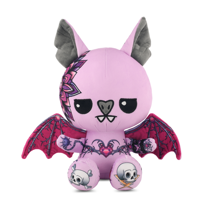 Violet the Bat Plushie - Ghost and Darkness