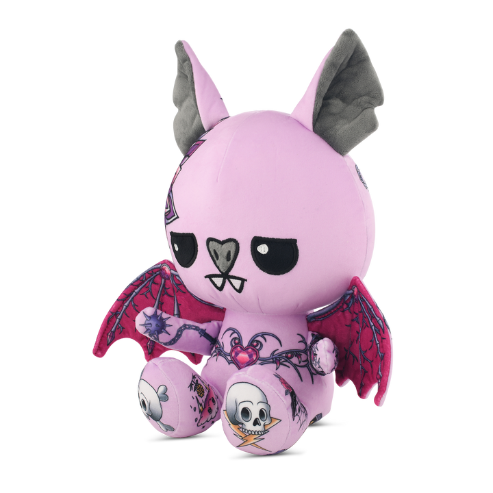 Violet the Bat Plushie - Ghost and Darkness