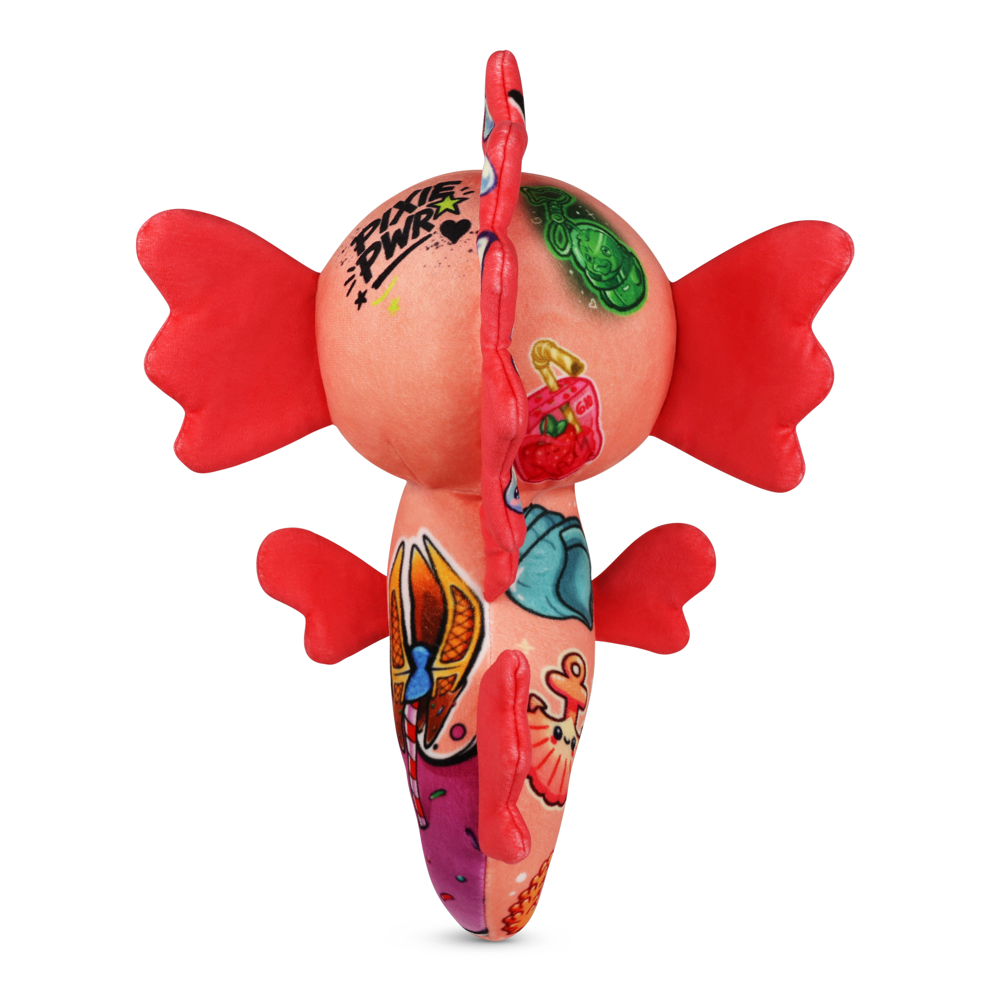 Pixie the Seahorse Plushie - Ghost and Darkness