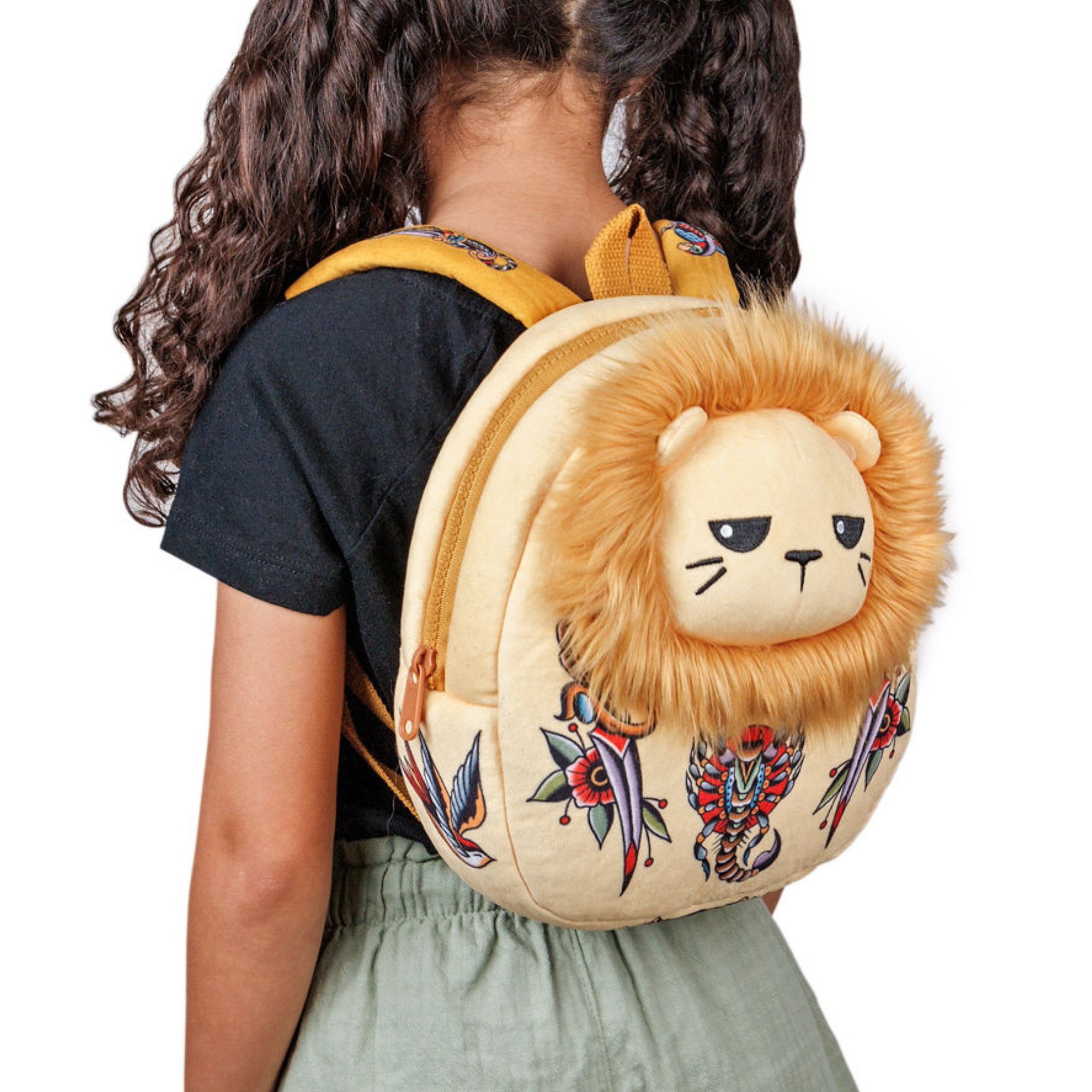 Samuele the Lion Backpack - Ghost and Darkness