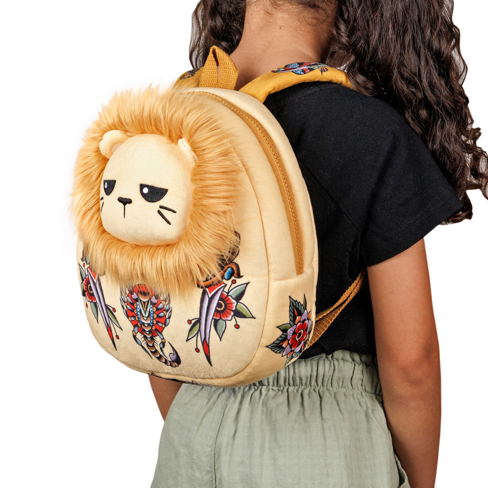 Samuele the Lion Backpack - Ghost and Darkness