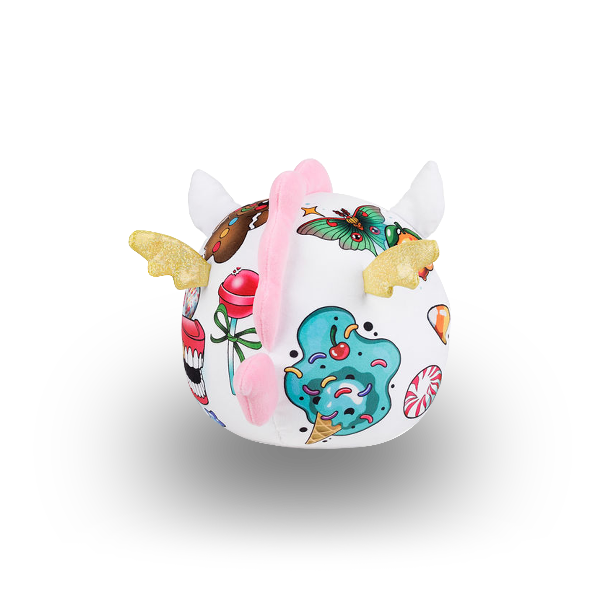 Candy the Unicorn Tater Plush - Ghost and Darkness