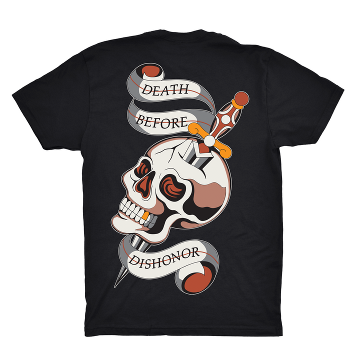 Death Before Shirt - Ghost and Darkness