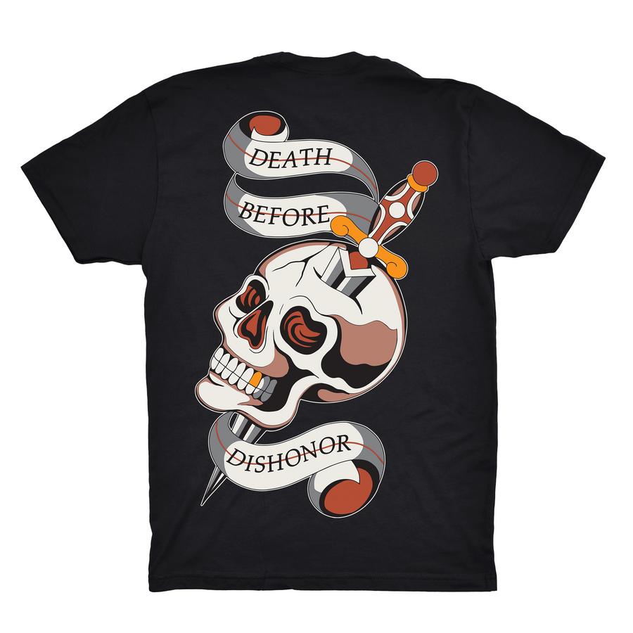 Death Before Shirt - Ghost and Darkness