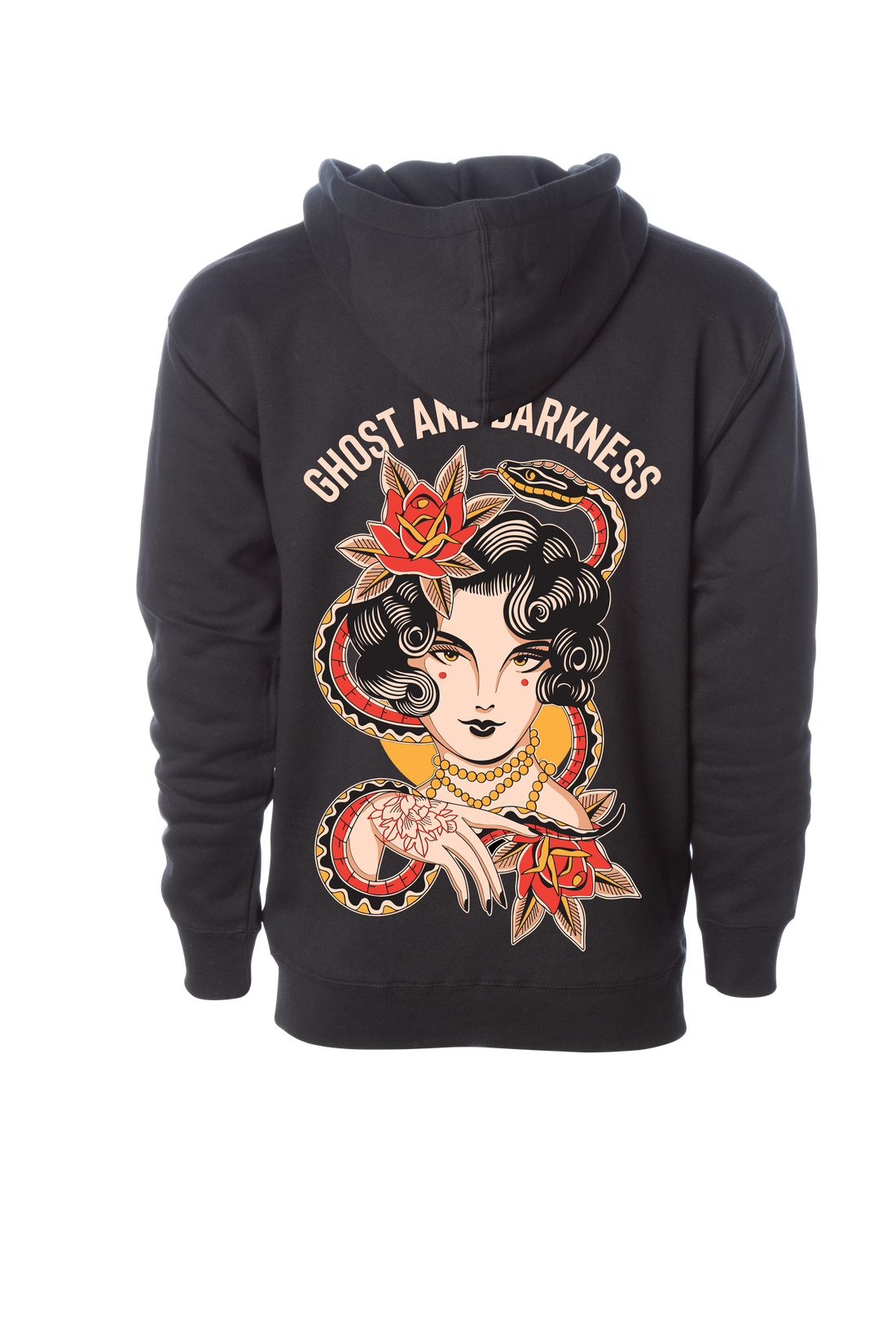 Lady Snake Hoodie - Ghost and Darkness