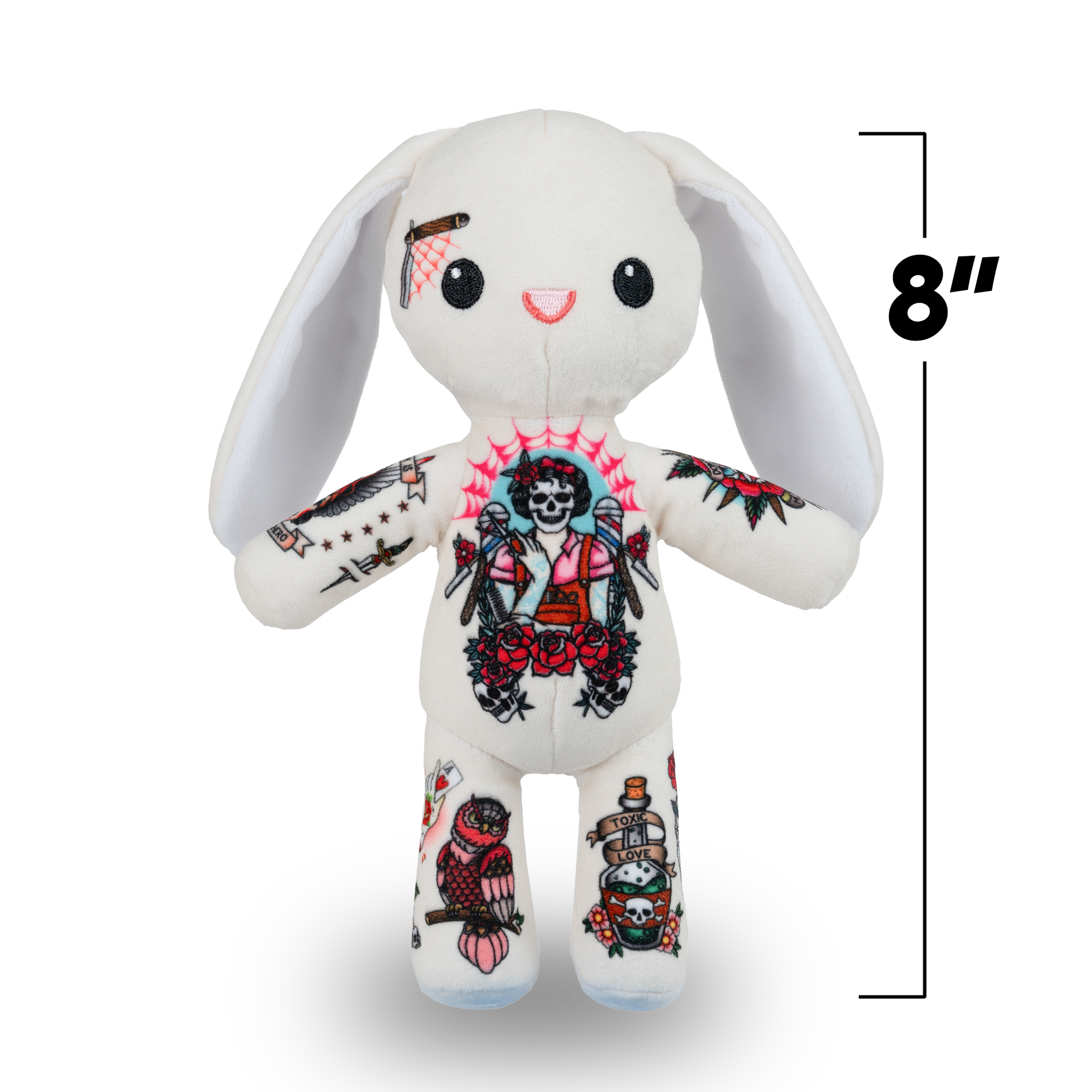 Barbara the Bunny 8-inch Sprout Plushie - Ghost and Darkness
