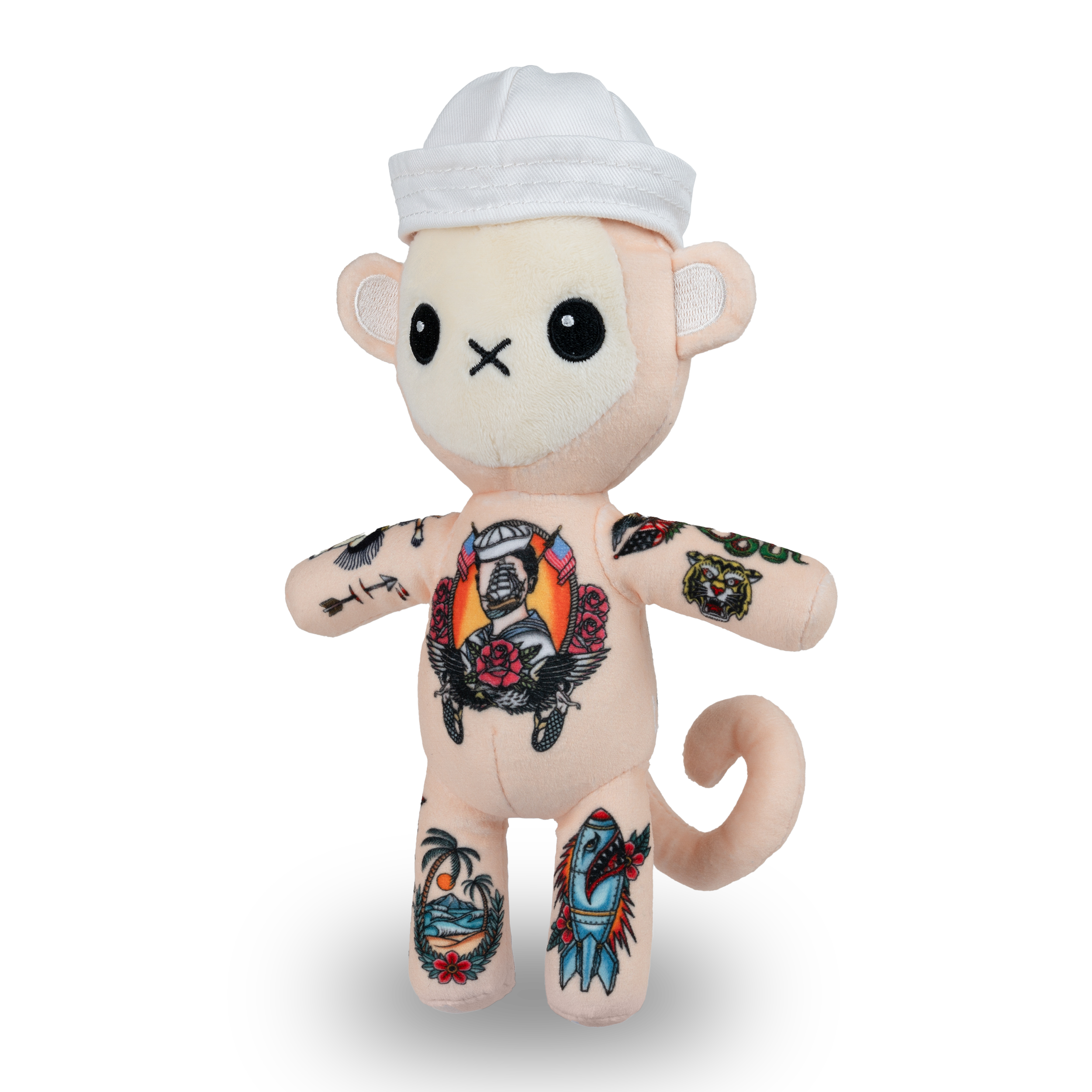 Buddy the Monkey 8-inch Sprout Plushie - Ghost and Darkness
