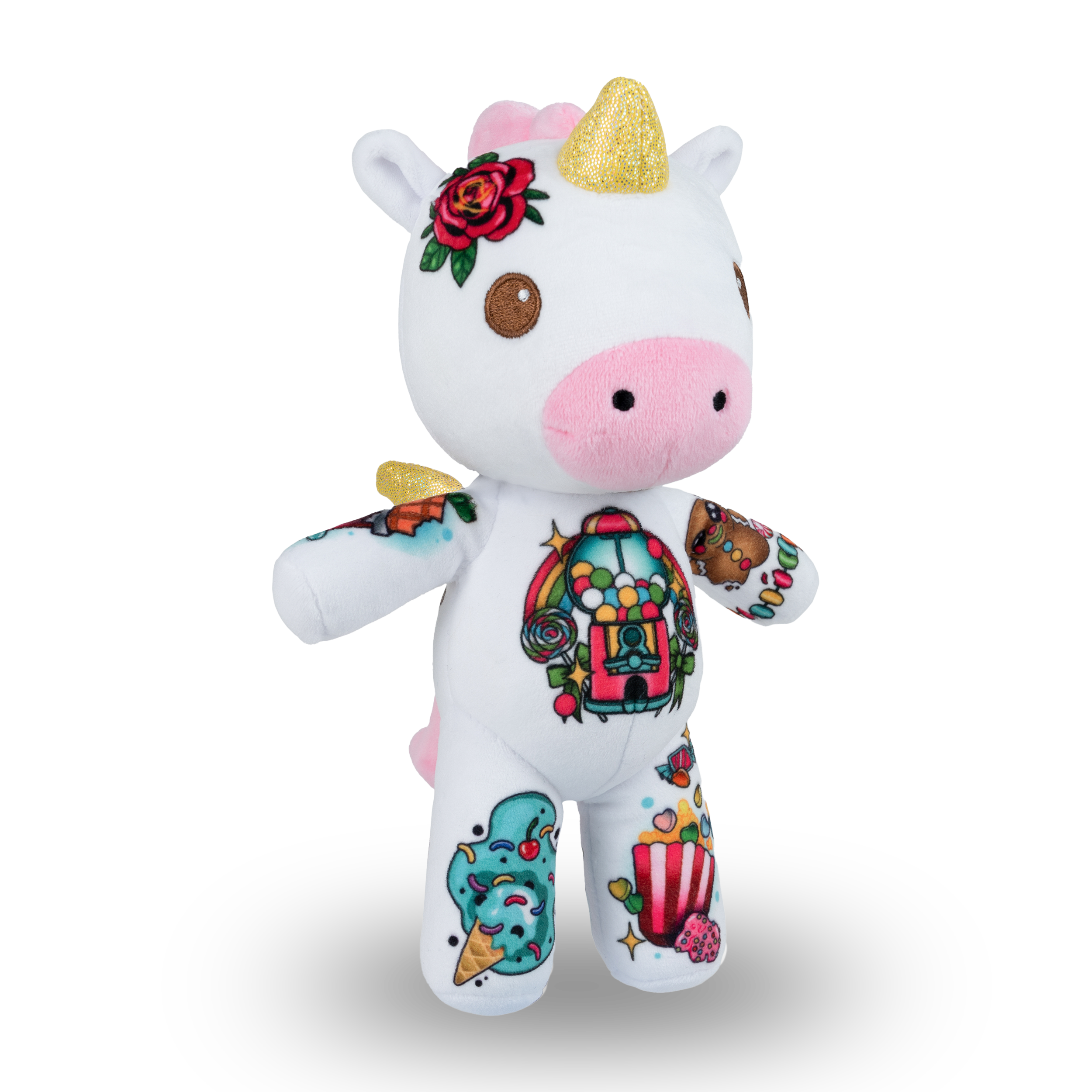Candy the Unicorn 8-inch Sprout Plushie - Ghost and Darkness