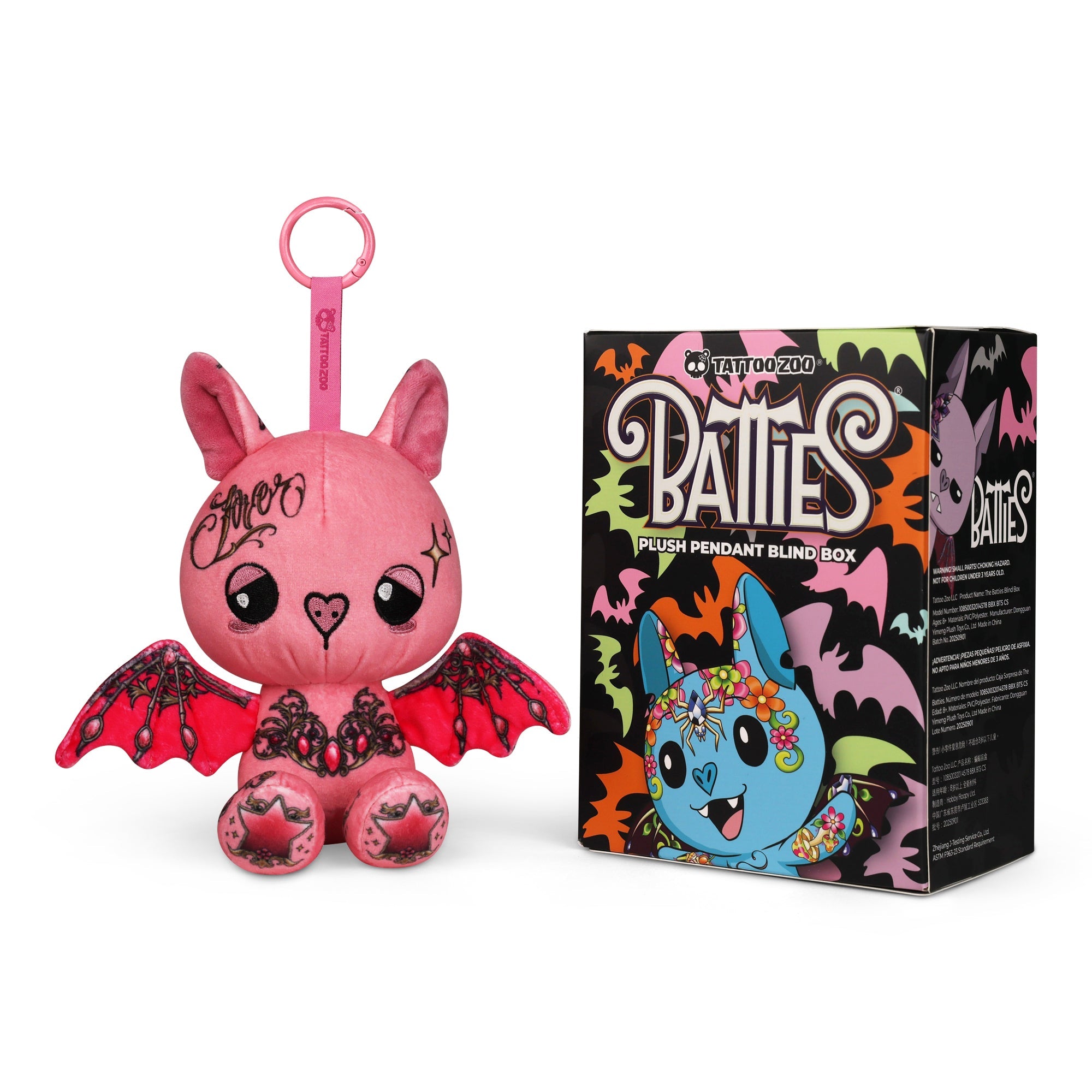 Batties Plush Pendant Blind Box - Ghost and Darkness