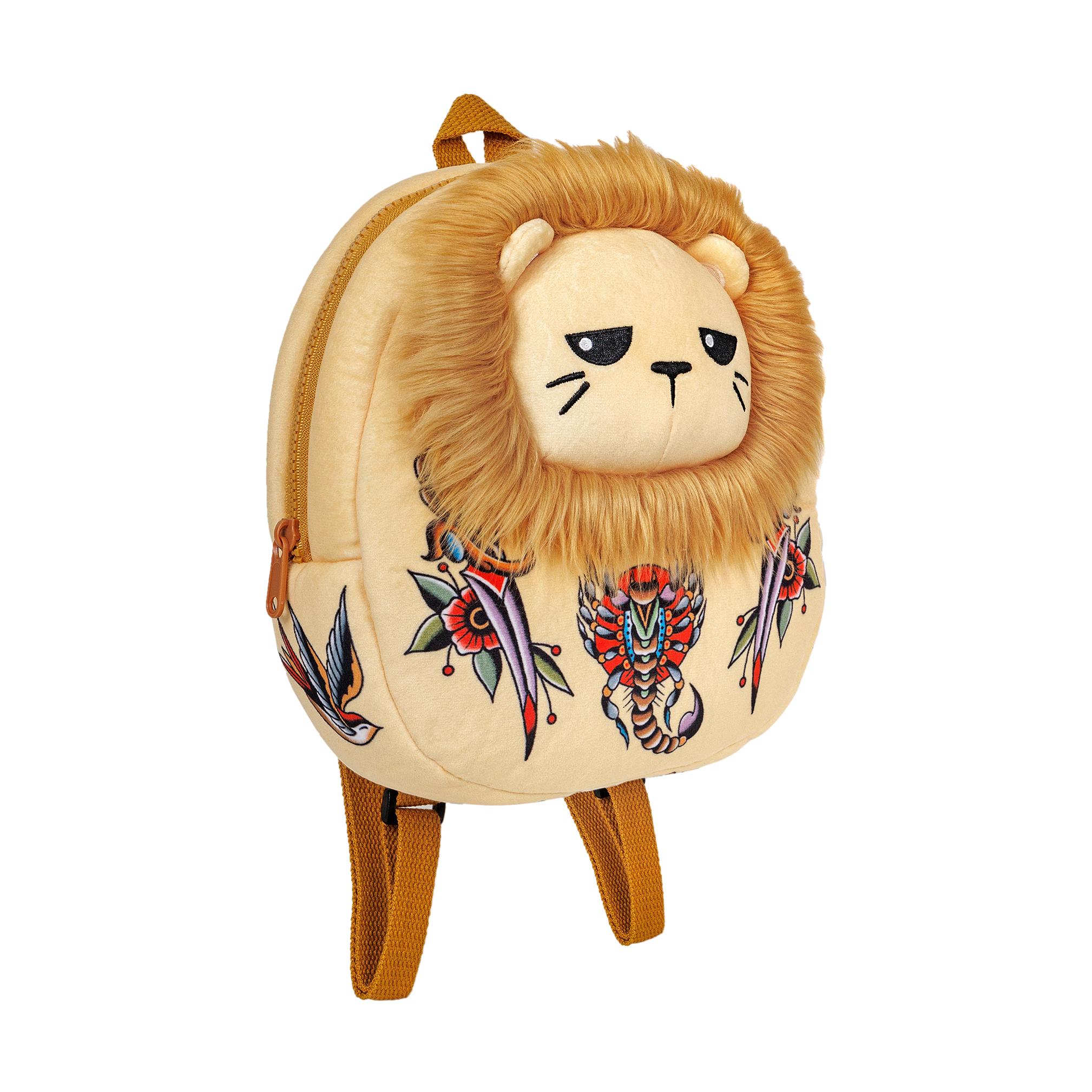 Samuele the Lion Backpack - Ghost and Darkness