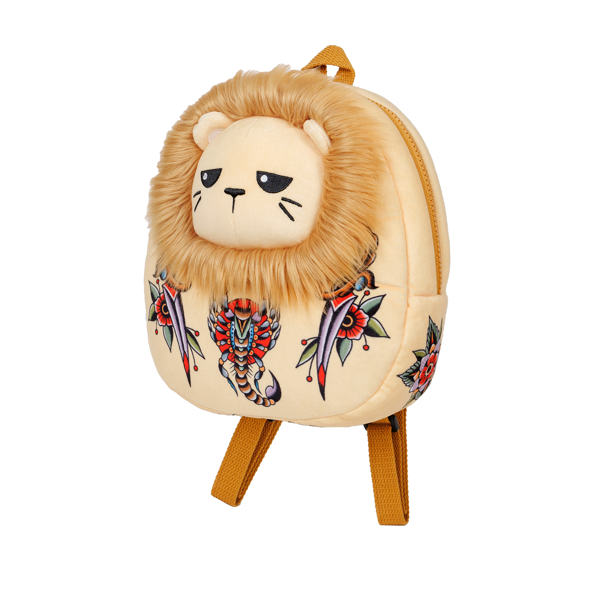 Samuele the Lion Backpack - Ghost and Darkness