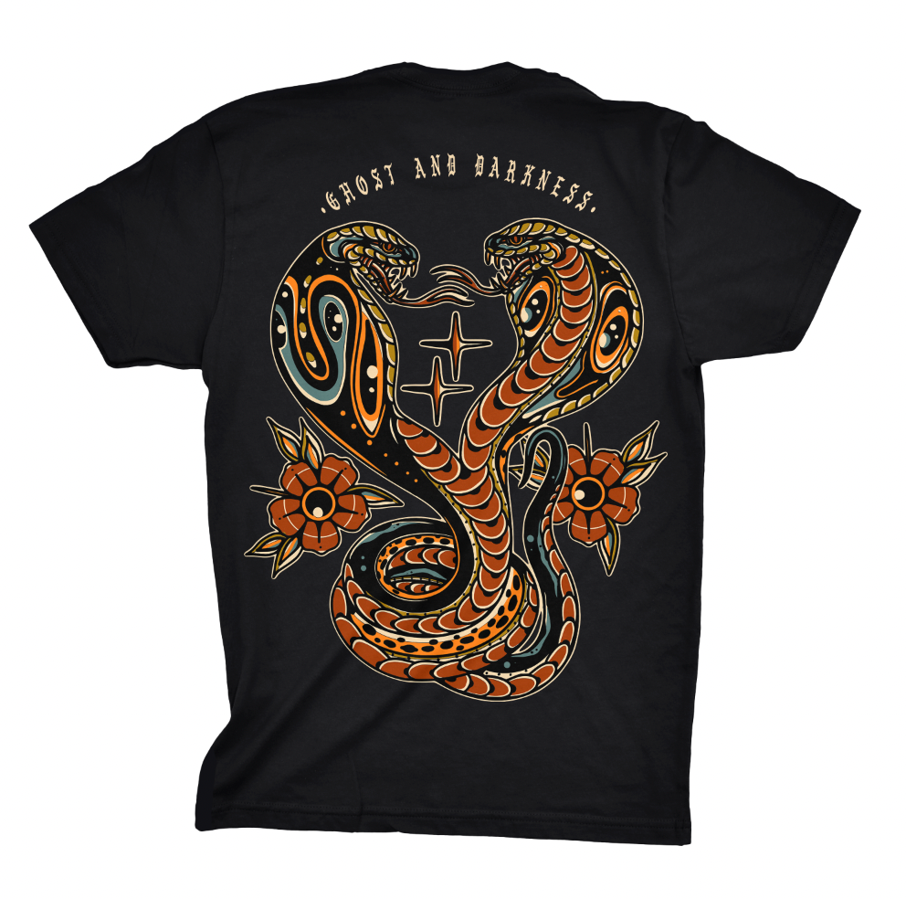 Twin Cobras Shirt - Ghost and Darkness