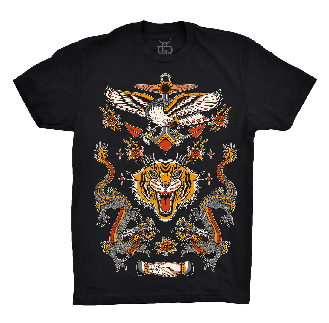 Tiger Bodysuit Shirt - Ghost and Darkness