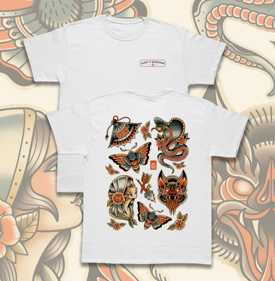 Microgods Flash Tee - Ghost and Darkness