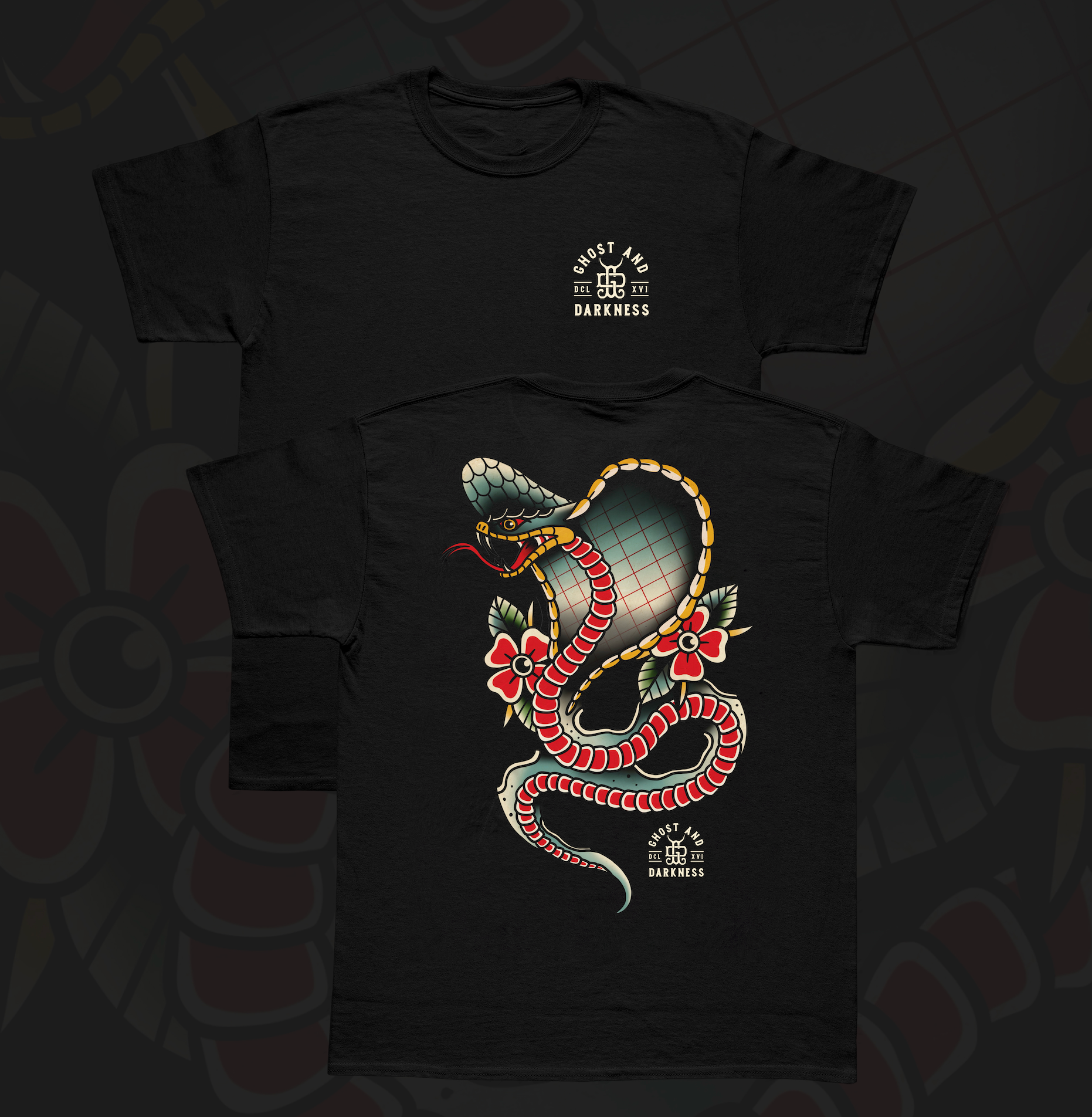 Spitting Cobra Shirt - Ghost and Darkness