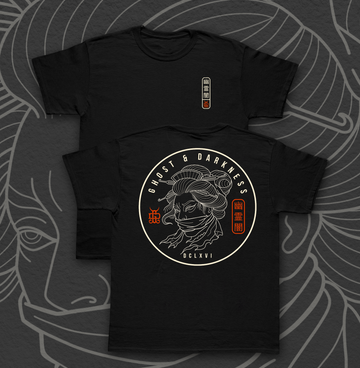 Namakubi Outline Shirt - Ghost and Darkness