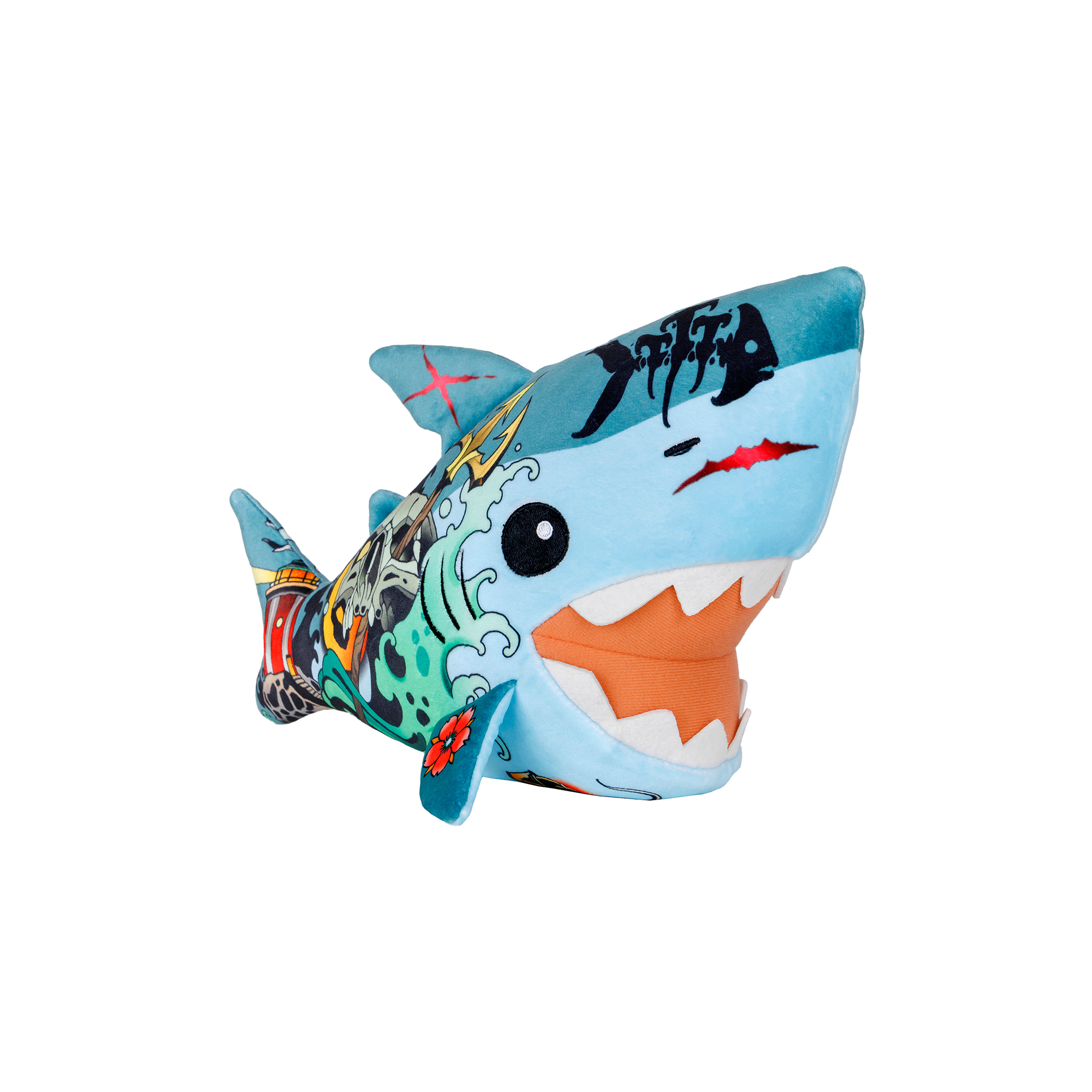 Randy the Shark Plushie - Ghost and Darkness