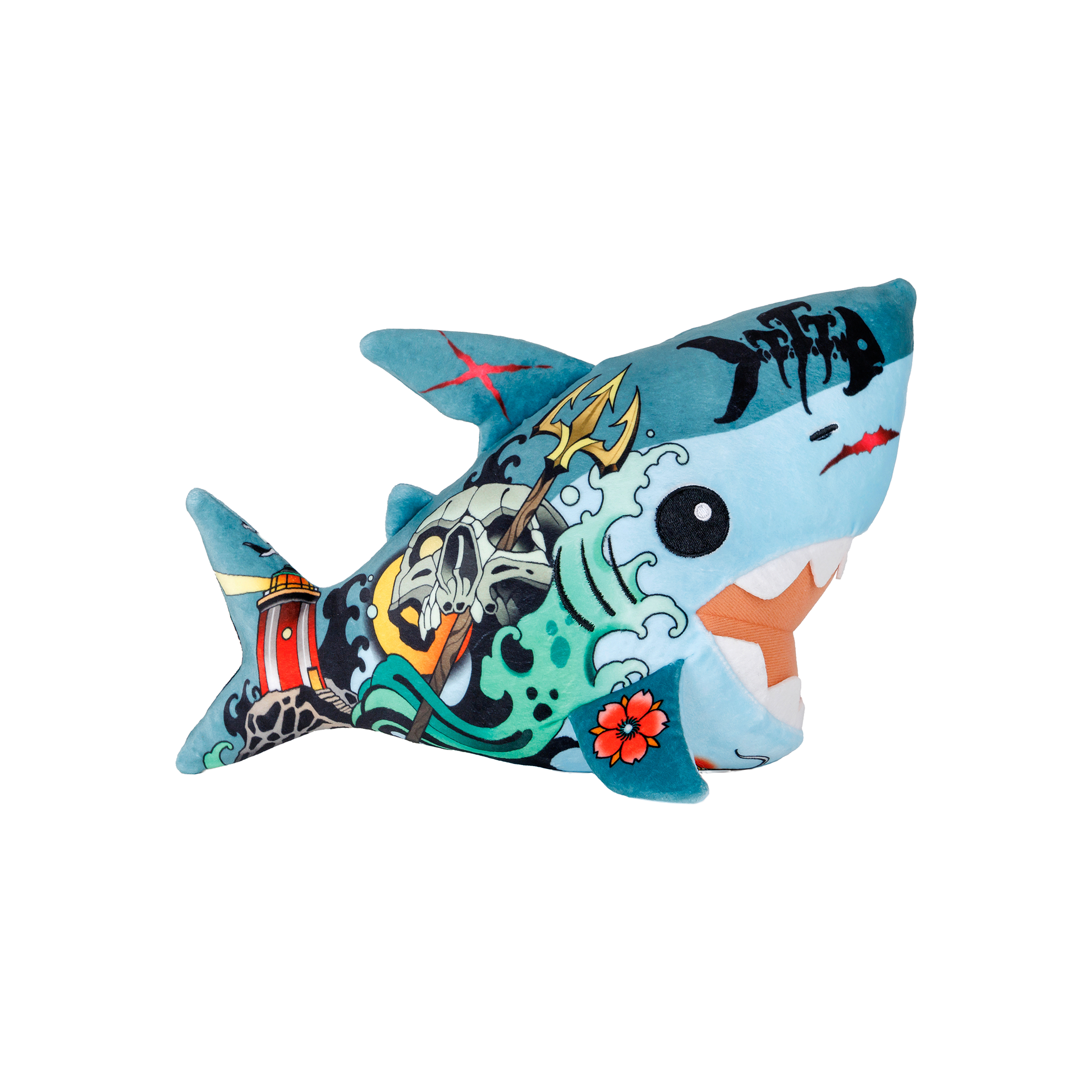 Randy the Shark Plushie - Ghost and Darkness
