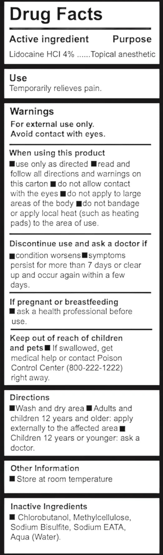 Tattoo Numbing Gel - Mid Session - Ghost and Darkness