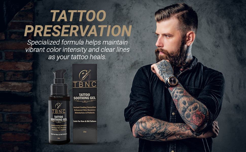 Tattoo Soothing Gel - Ghost and Darkness