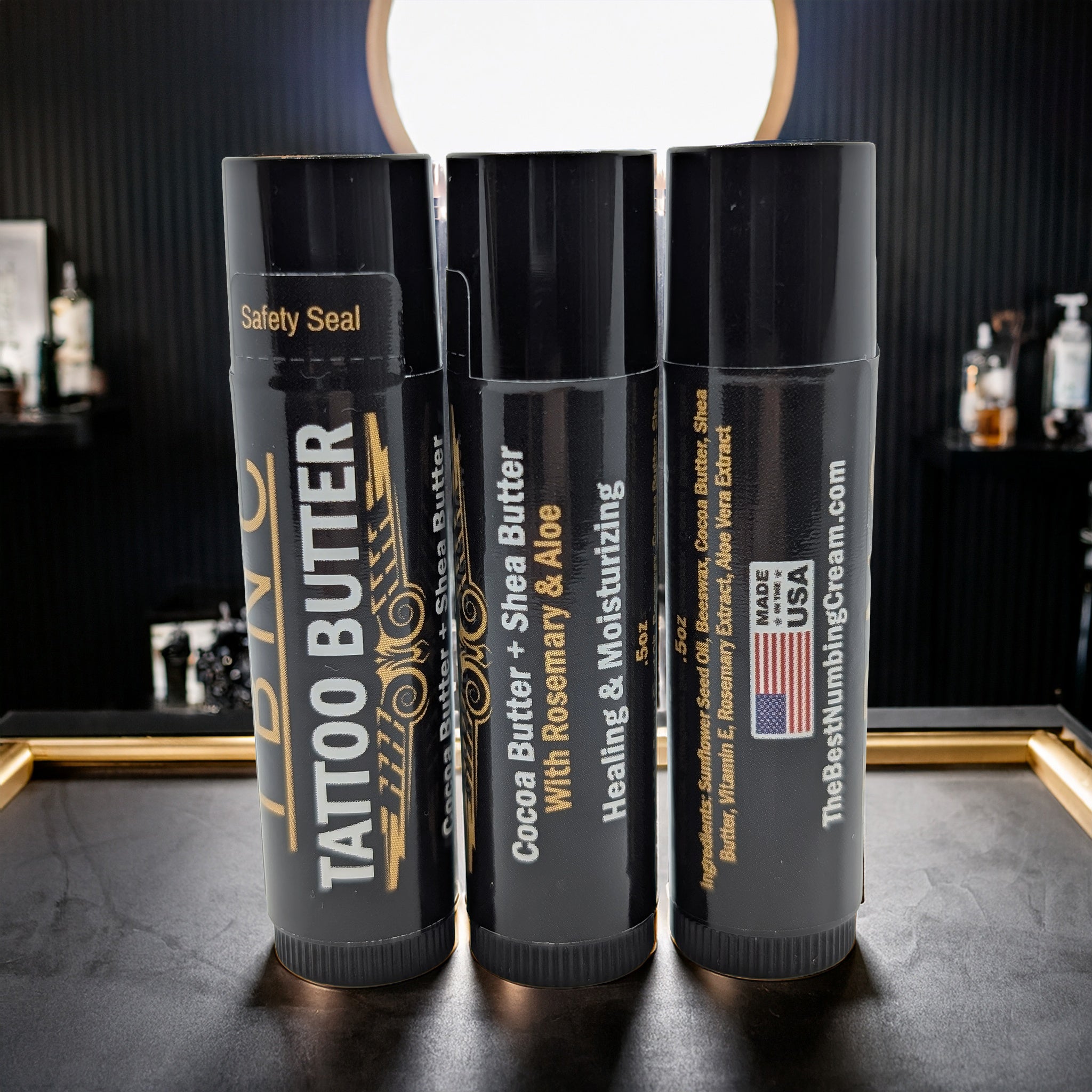 Tattoo Butter Travel Sticks (3pack) - Ghost and Darkness