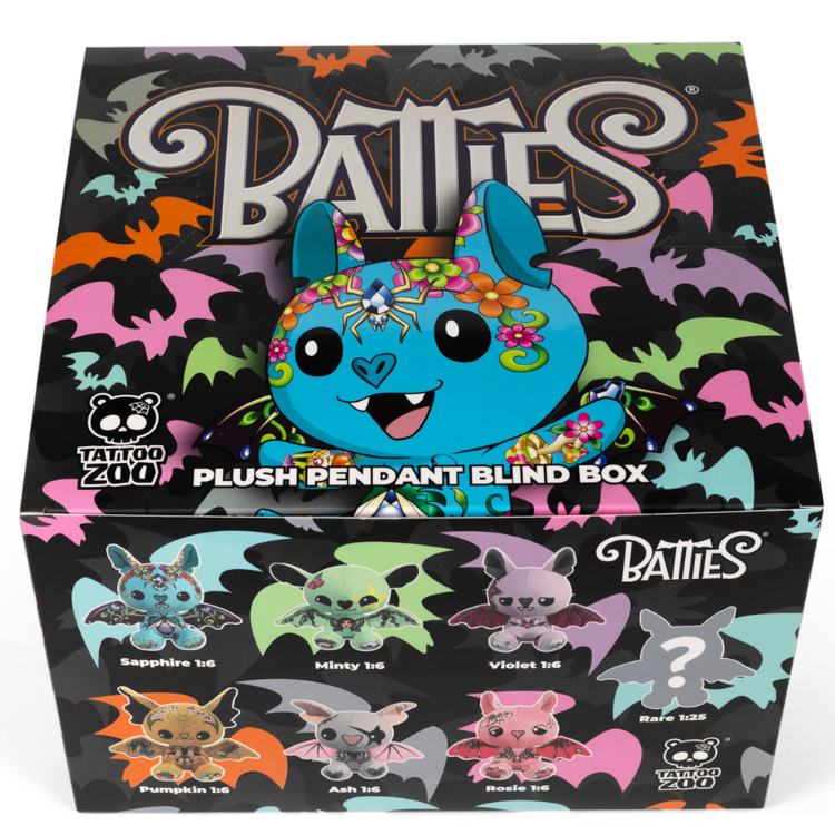 Batties Plush Pendant Blind Box - Ghost and Darkness