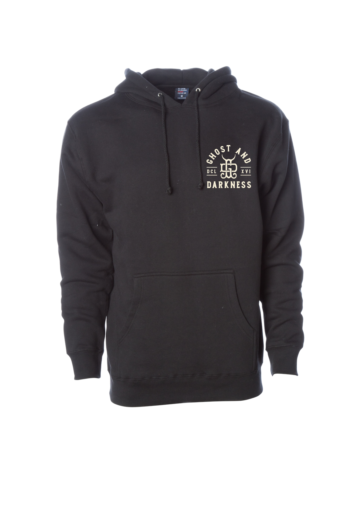 Spitting Cobra Hoodie featuring traditional tattoo-style snake artwork by Ghost & Darkness Streetwear