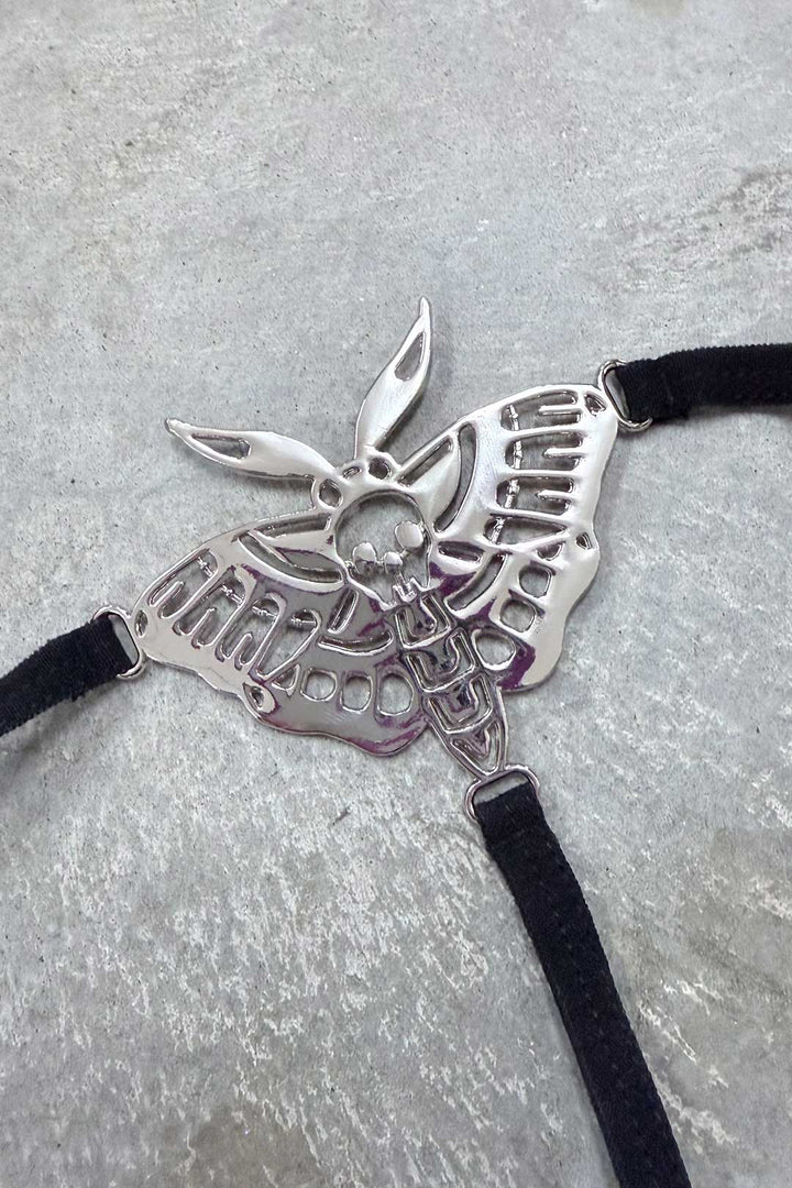 Death Moth Metal Thong
