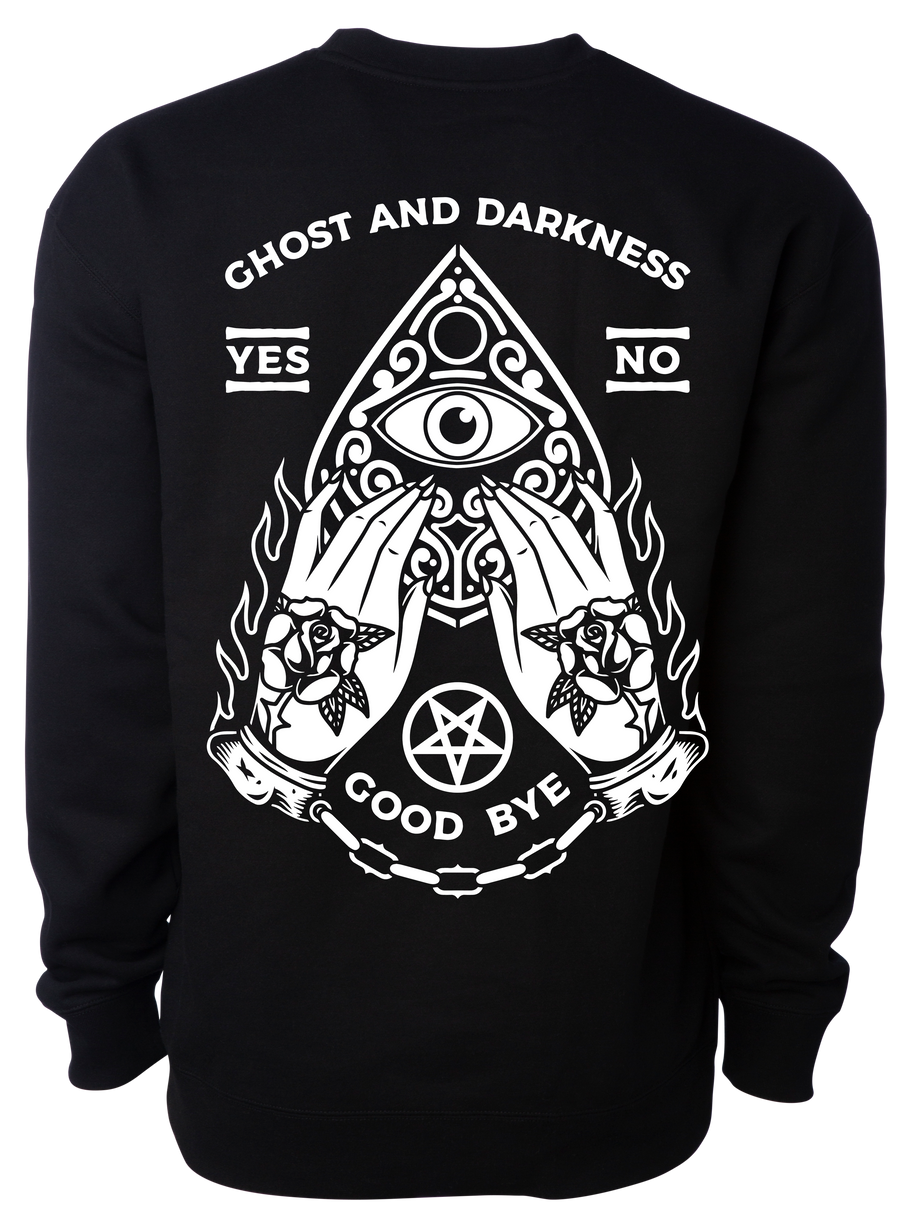 Ouija Sweatshirt - Ghost and Darkness