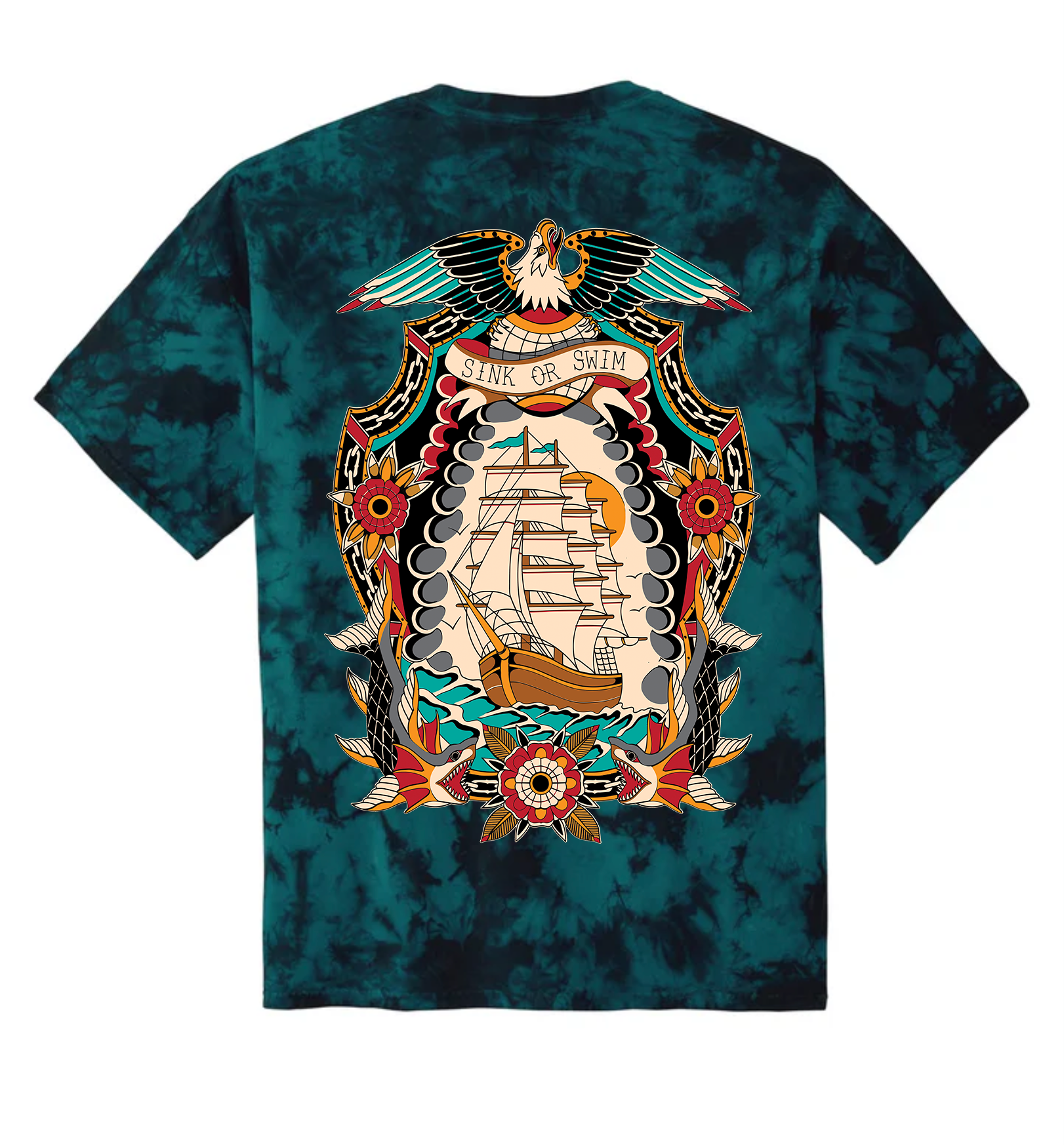 Sink Or Swim Shirt - Ghost and Darkness