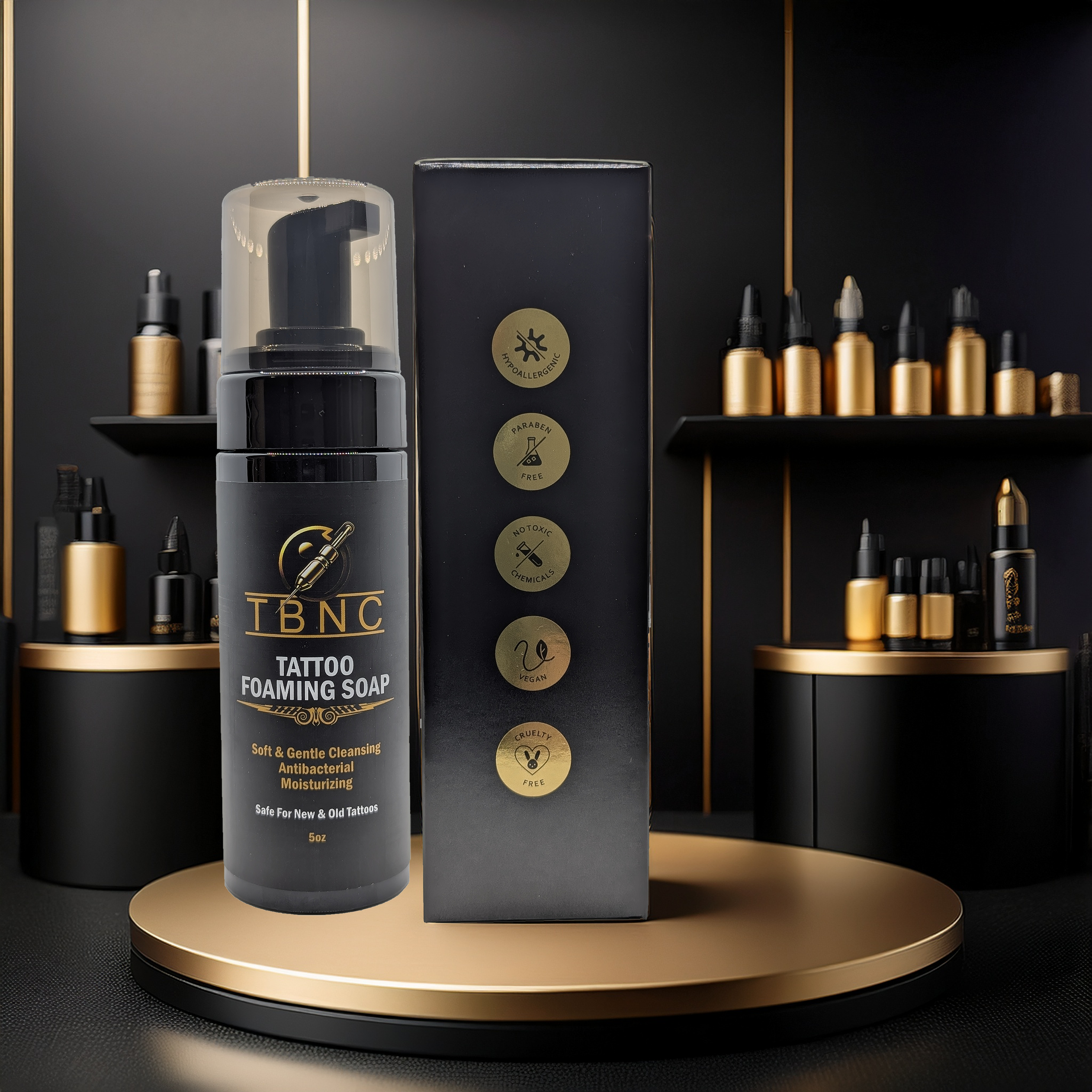 Tattoo Foaming Soap - Ghost and Darkness