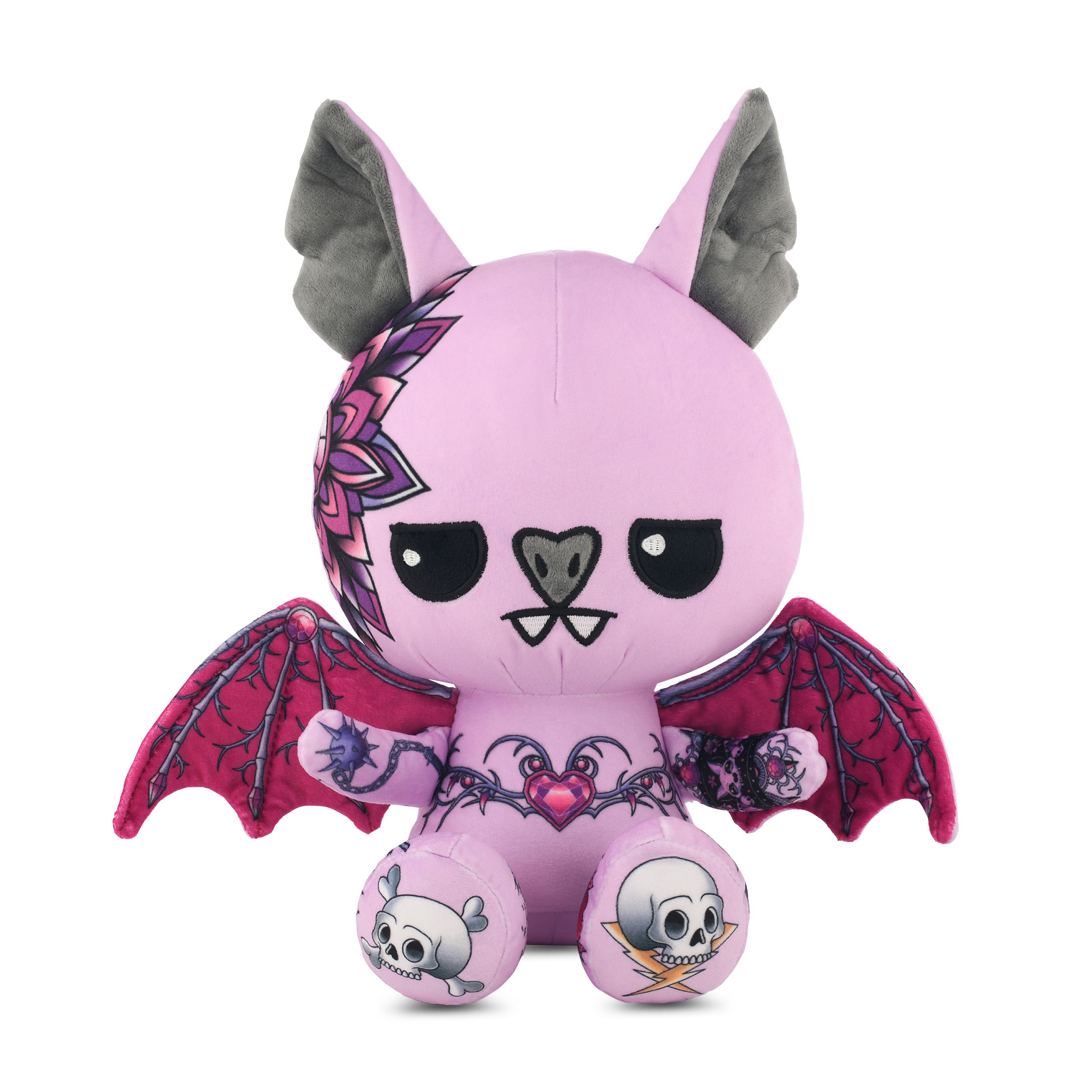 Violet the Bat Plushie - Ghost and Darkness