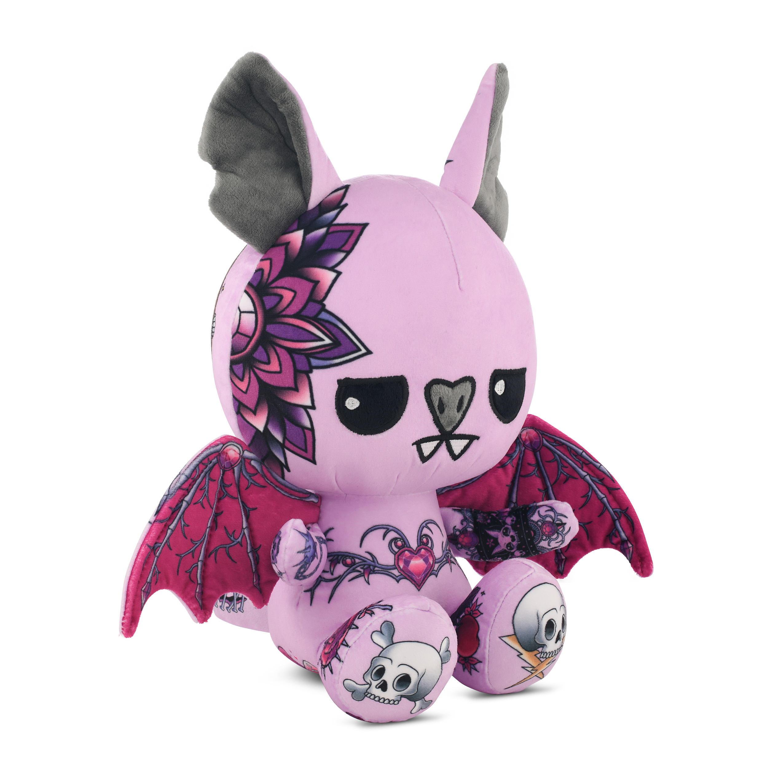Violet the Bat Plushie - Ghost and Darkness