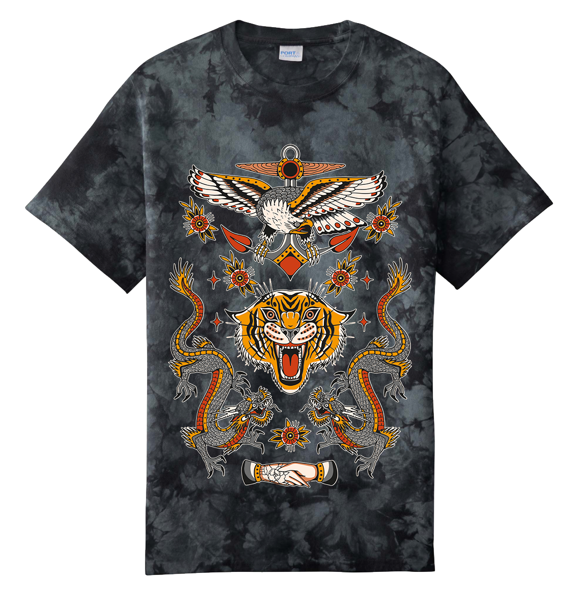Tiger Bodysuit Shirt - Ghost and Darkness
